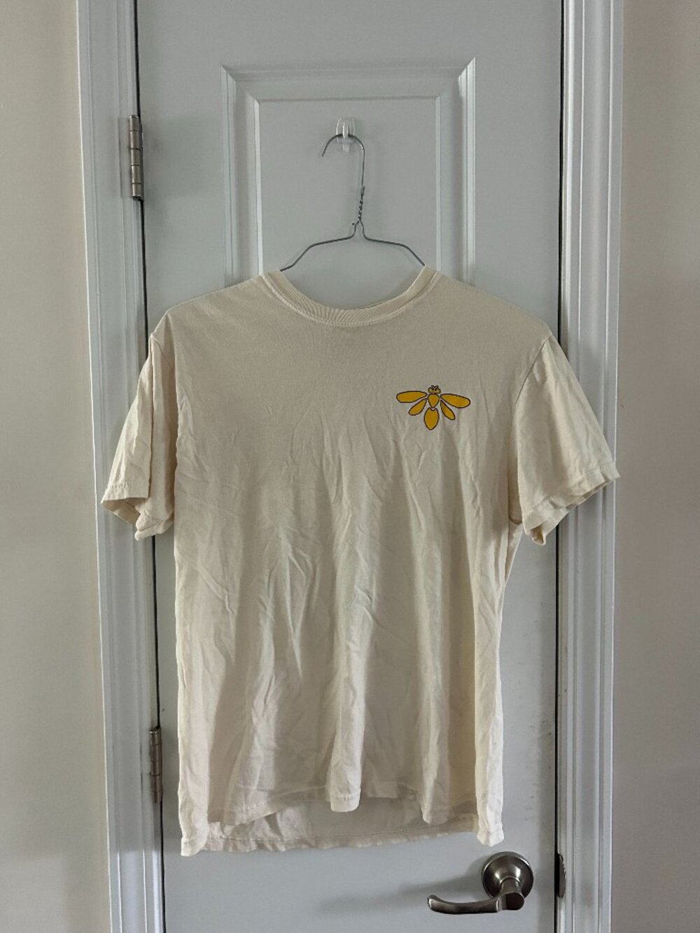 Men's Cream Graphic Tee